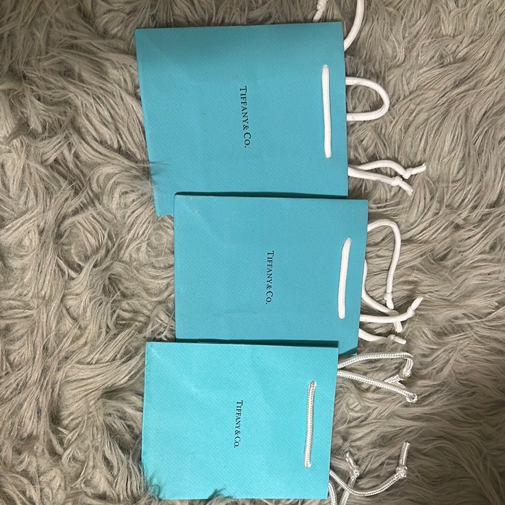 Tiffany & Co. Blue Gift Bags and Boxes Set - Picture 3 of 4